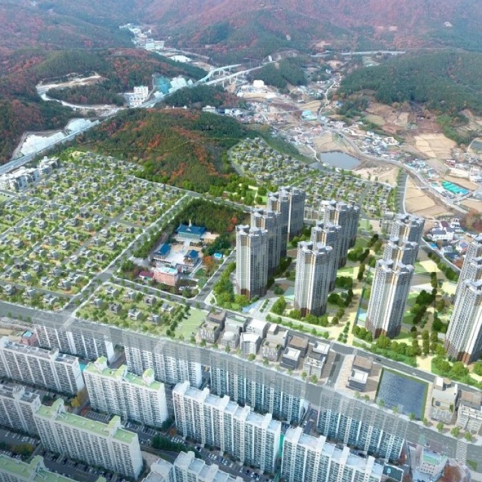 천곡지구 도시개발사업공사
